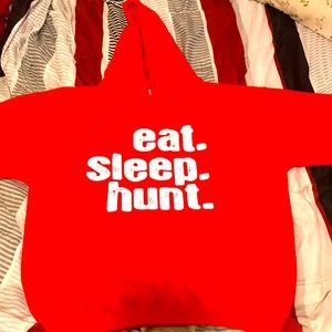 Red Hoody size Large